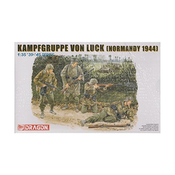 Dragon 5007761551: 35WWII Figures Set German Kampfgr Enadiere Luch (4) 並行輸入品