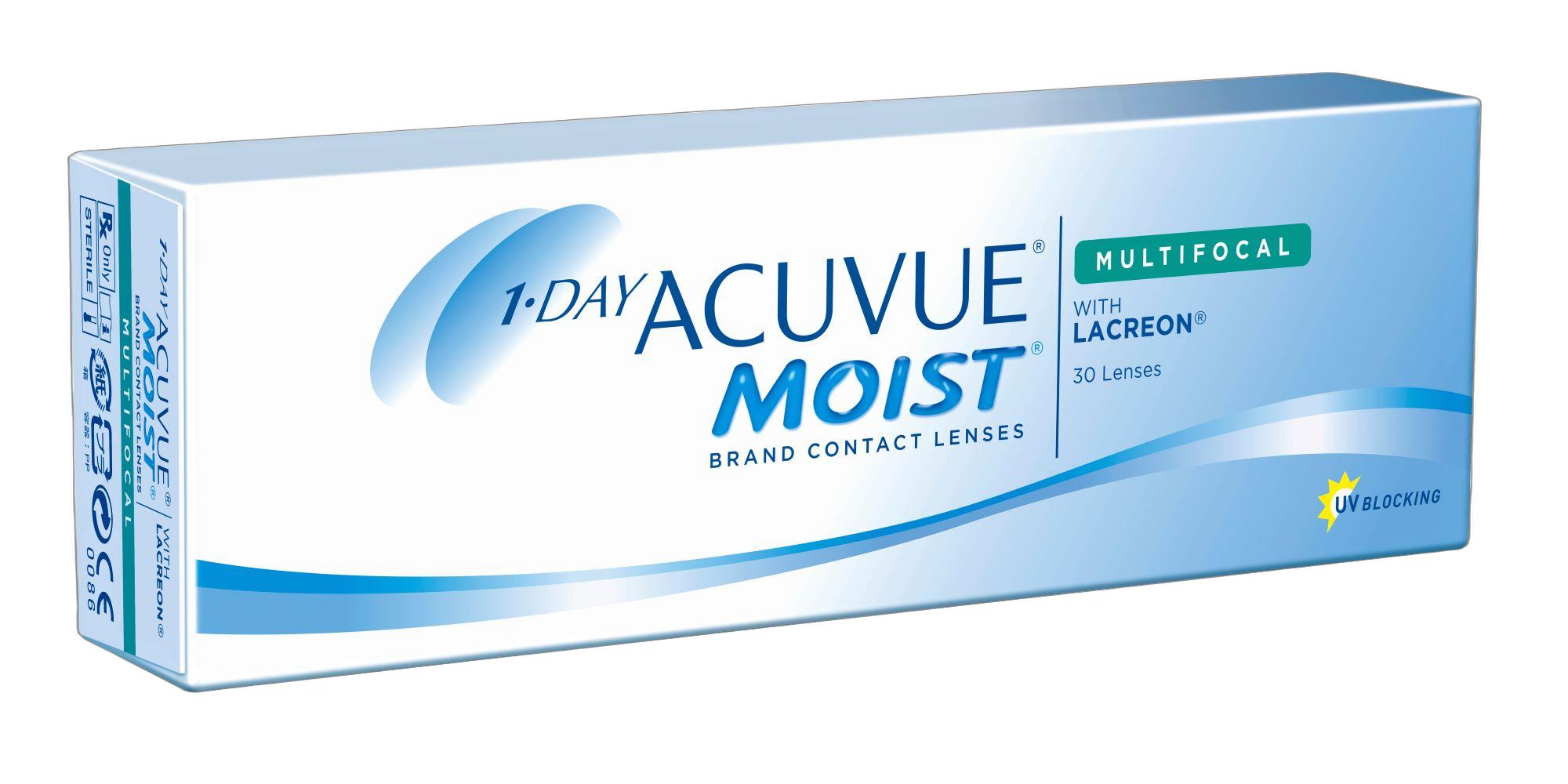 ワンデーモイストマルチフォーカル２箱セット　両眼1ヶ月分