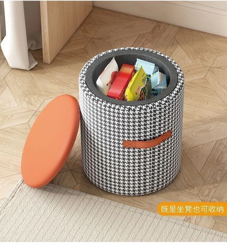 シンプルな椅子　収納が出来る椅子　化粧台椅子　腰掛　オシャレな収納椅子　選べる6色　化粧台腰掛