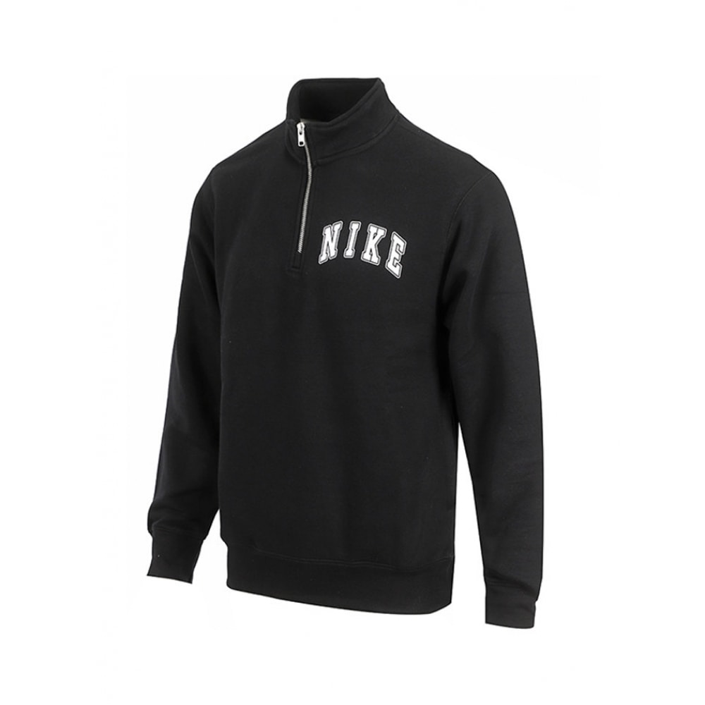 Nike 起毛加工長袖クラブクォータージップフリーストップ