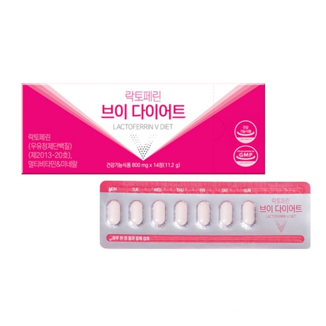 ラクトフェリン V ダイエット 14錠 /ダイエット補助剤