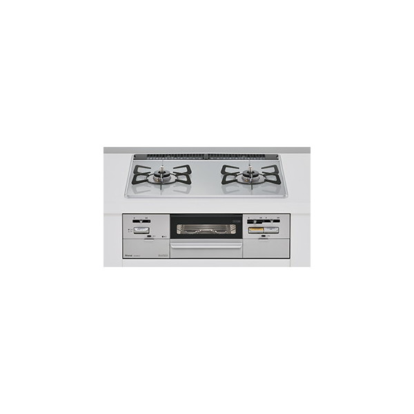 RHS21W28P12TGAVR-LP ライトグレー SAFULL [ビルトインガスコンロ (プロパンガス用右強火力幅60cm)]
