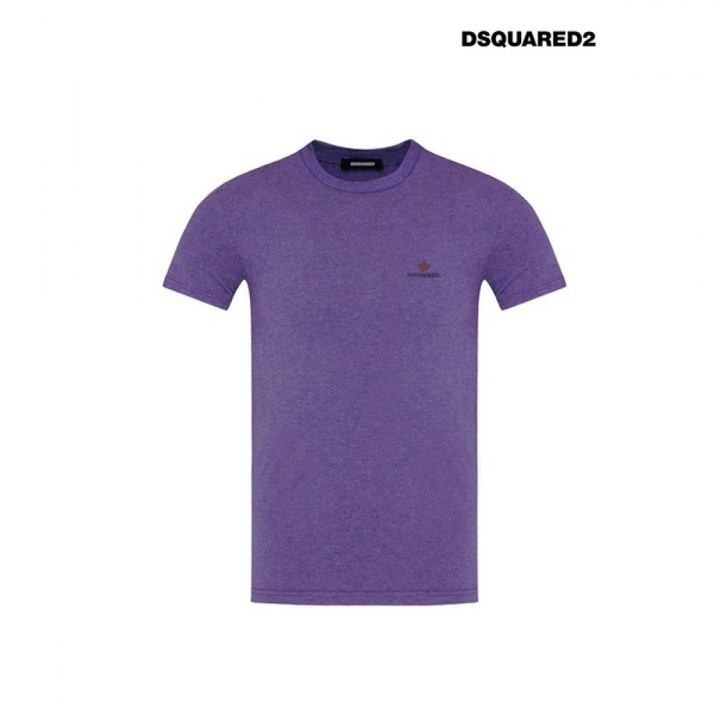 [Dissquared2] ユニセックスメイプル半袖Tシャツパープル
