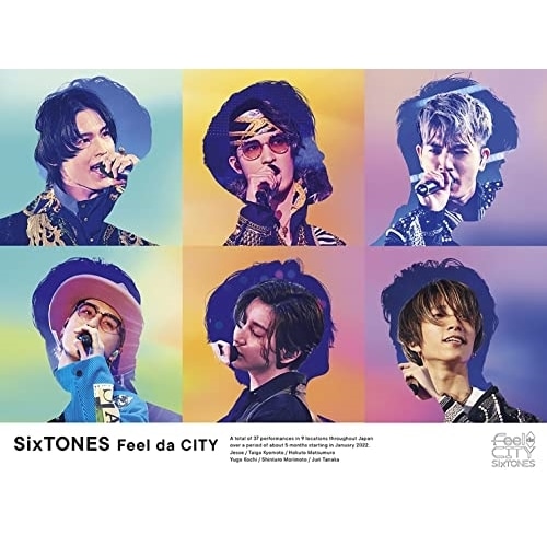 SixTONES ／ Feel da CITY(初回盤)(Blu-ray Disc) (Blu-ray) SEXJ-9