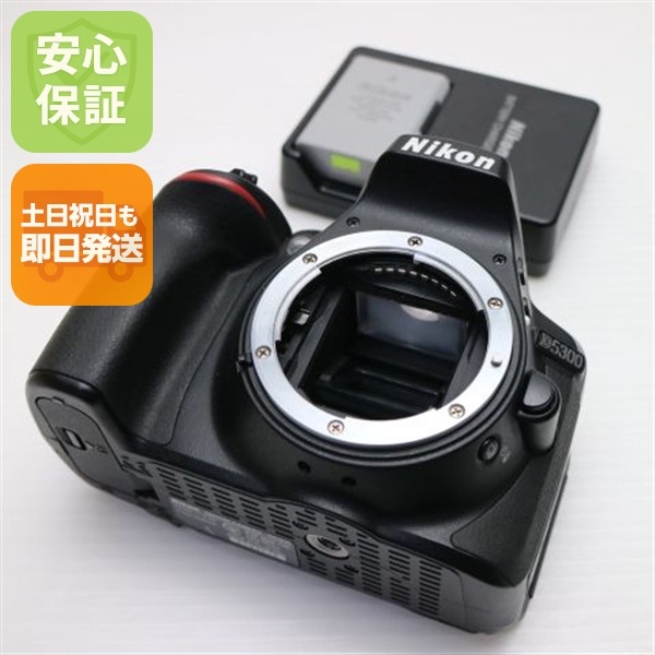 新品同様 D5300 ブラック デジタル一眼 Nikon 99