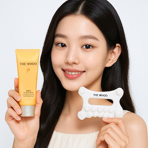 拱辰享(コンシンヒャン)弾力 ネック&フェイス プロテイン リペア マスク スペシャル セット マッサージクリーム100mlx1個 かっさx1個 韓国コスメ