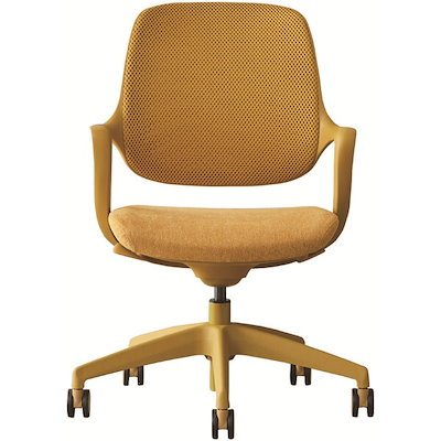 関家具 ケイラ MT/MT 480274 マスタード オフィスチェア メーカー直送