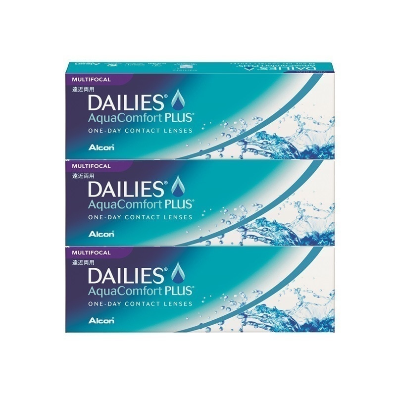 メガ割対象 デイリーズアクアコンフォートプラスマルチフォーカル(30枚入)3箱/[メーカー直送]/遠近両用/sale10