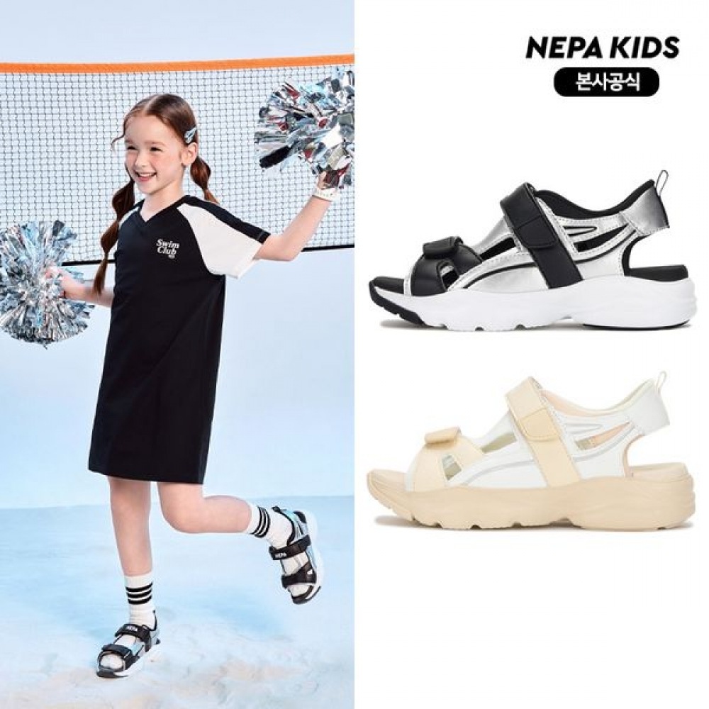 [ネパキッズ] ネパキッズ/本社 KLD7616 ウェーブサンダル