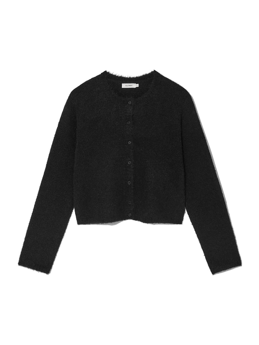 【GLOWNY】 MALONE KNIT CARDIGAN : BLACK 15,264円