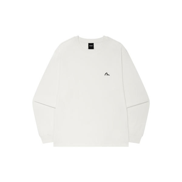 ベーシック ロングスリーブ Tシャツ Big Hills Sweat Setup (EX3MTS905_WH)