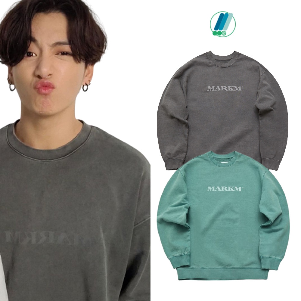 【時間指定不可】 markm グク着用 美品 トレーナー スウェット BTS - パーカー