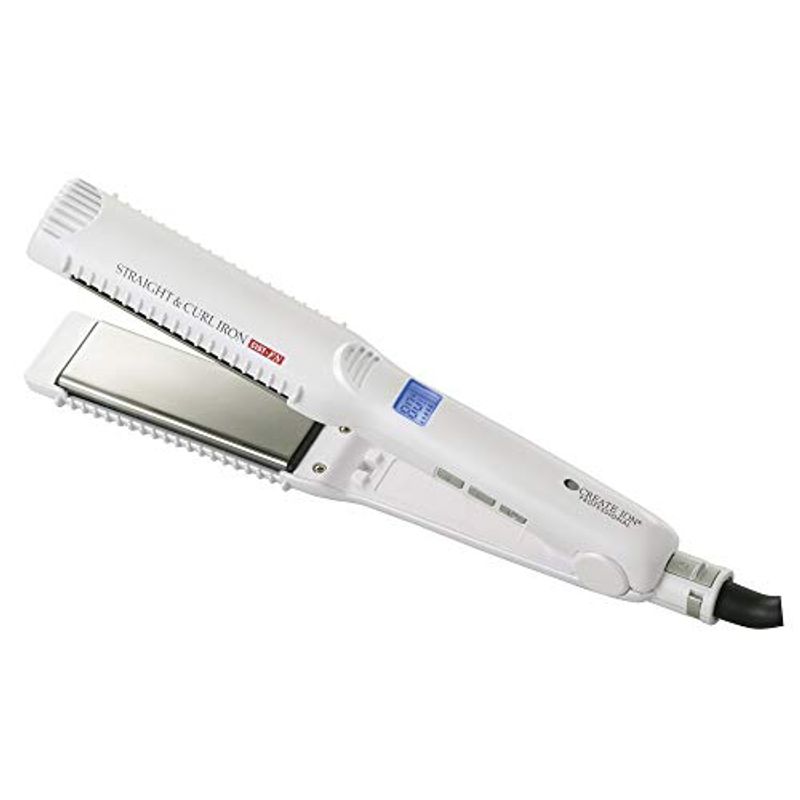 イオン ストレート ＆ カールアイロン 2WAY ヘアアイロン 海外対応 / 自動電源OFF 7段階
