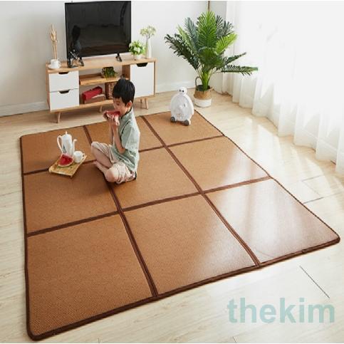 畳マット カーペット 草編む 畳 の 上 に 敷く マット ユニット畳 軽量 システム畳 クールパッド 持ち運びに便利 睡眠に良い おしゃれ 和 折りたたみ式 通気性 7,529円