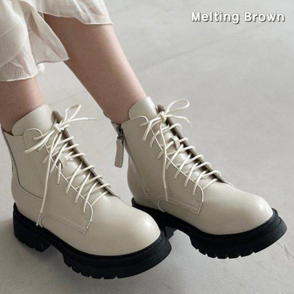 女性用 厚底チェルシーブーツ 秋の靴 MT21 9,248円