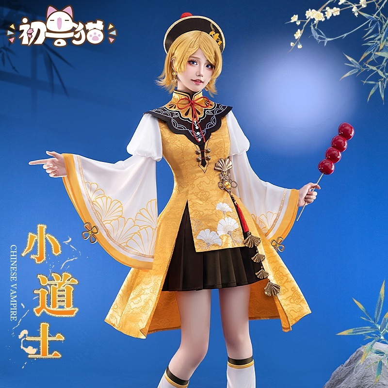 初獣猫コスメー鏡音鈴cos服鏡音連コスプレ女装初の音ゾンビmi小道士ku