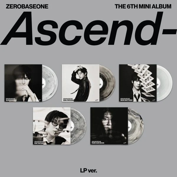 [1種ランダム] (LP Ver) ZEROBASEONE The 6th Mini Album [Ascend-] ZB1 ゼロベースワン 韓国チャート反映