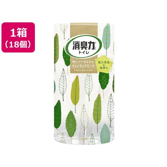 トイレの消臭力 フィンランドリーフ 400mL 18個 エステー