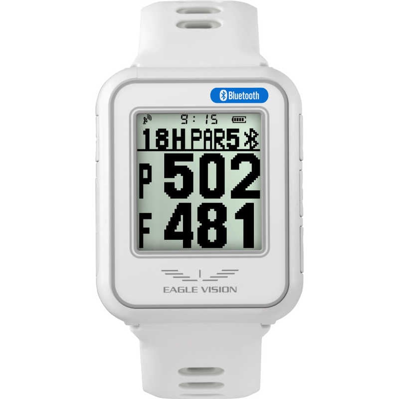 朝日ゴルフ用品　GPS ゴルフナビゲーション ウォッチ EAGLE VISION watch 6(ホワイト) 　EV-236