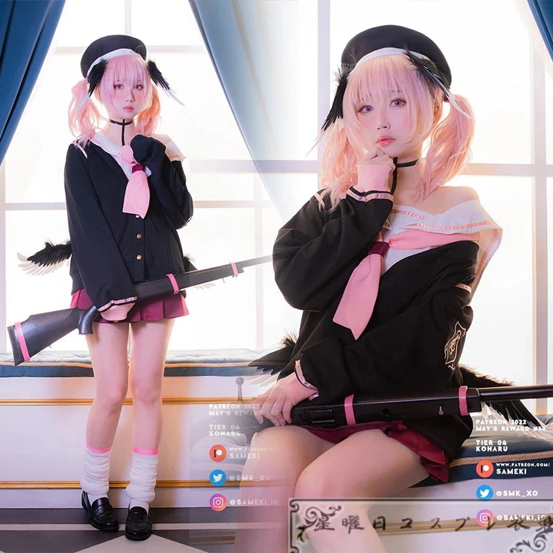 在庫品 ブルーアーカイブ 下江コハル コスプレ衣装 コスチューム ハロウィン 変装 仮装