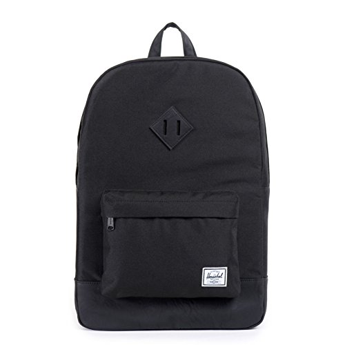 Herschel Supply Heritage Backpack Black/Black, One Size 並行輸入品