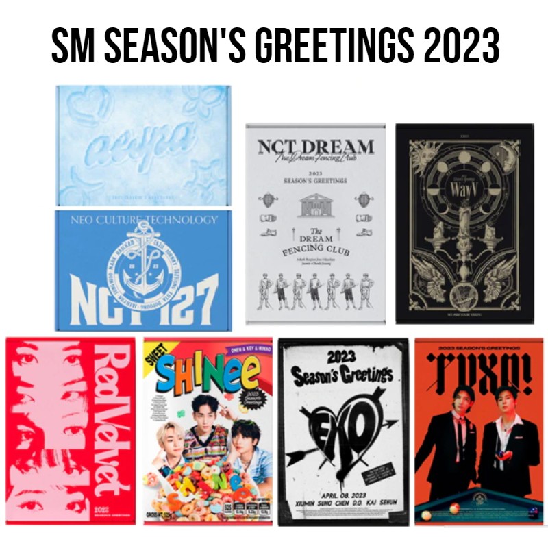 [SM ARTIST] 2023 Seasons Greetings シーグリ / カレンダー / シーズングリーティング