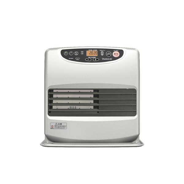 石油ファンヒーター 主に15畳用 Lタイプ 木造15畳 コンクリート20畳 タンク容量9L 5.6kW ライトシルバー FW-5624L-S