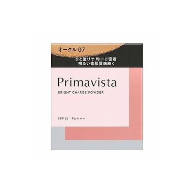 他サイト： プリマヴィスタ ブライトチャージ パウダー オークル07 ファンデーション SPF16 PA+++の商品画像