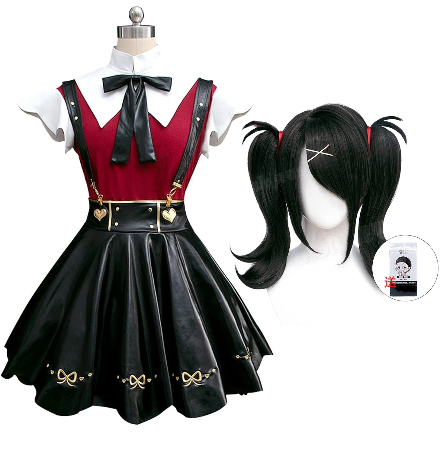 コスプレ衣あめあめ超絶最かわてんしちゃんウィッグ付きイベントパーティー変演出服クリスマスパーティーセパレート