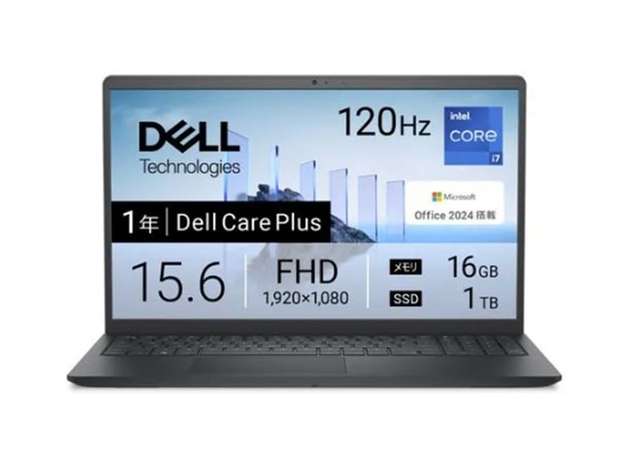 Dell 15 DC15250 Core i7 1355U�E������16GB�E1TB SSD�EOffice���ڃ��f��