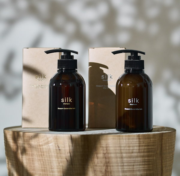 正規品 『silk』シルク リペアシャンプー リペアトリートメントセット