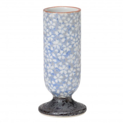 祈愛(きあら)五具足 有田焼桜小紋ブルー 32G70000a1072