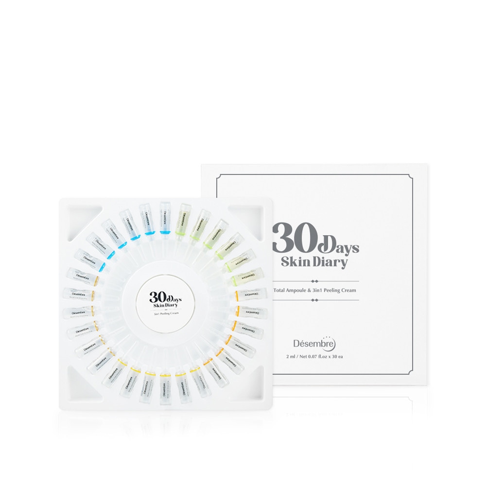 デサンブル30デイズ皮膚科一ヶ月ホームスキンケアセット/ピーリングニードルクリーム30g+アンプル30ea美容液
