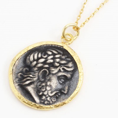 シルバー925/SV925 古銭/メダル/コイン トルコ/イスタンブール ペンダント 5,872円