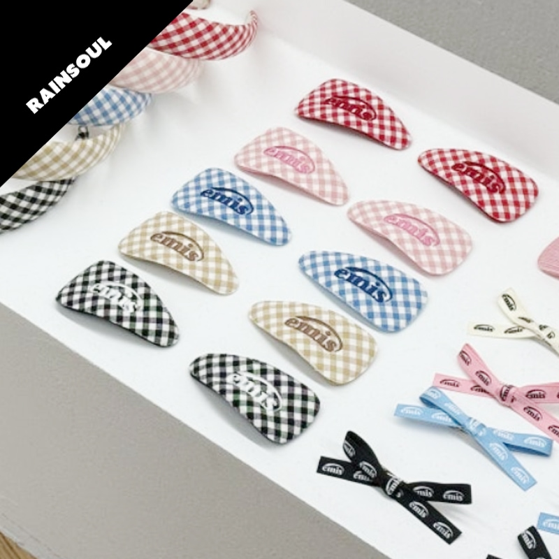 [韓国で人気のある]イミスチェックワイドヘアピン2個セット