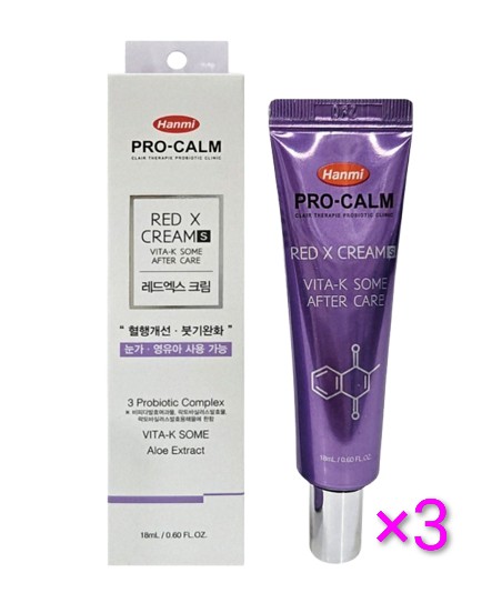 【正規品·3個セット】プロカメラ レッドXクリーム 18ml×3個韓国 皮膚科 化粧品肌荒れ·ニキビ·敏感肌ケアHANMIPHARM公式