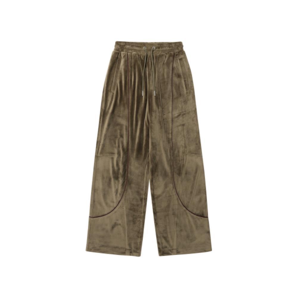 ★AMES-WORLDWIDE★VELOUR TRACK PANTS KHAKI★正規品/直送料込 Qoo10 AMES-WORLDWIDE VELOUR TRACK PAN 無地