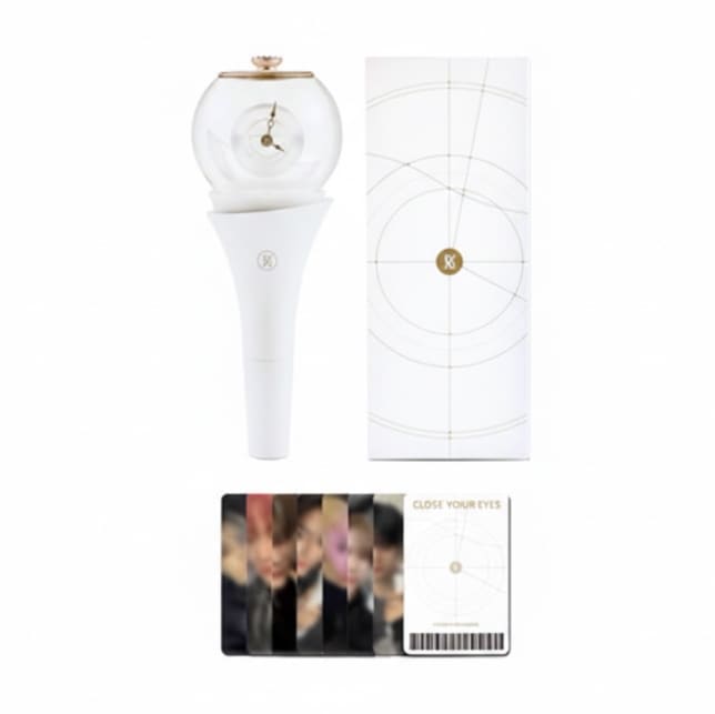 公式 特典付き CLOSE YOUR EYES OFFICIAL LIGHT STICK FAN LIGHT ペンライト