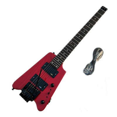 Qoo10] 6弦ヘッドレスエレキギター,ラッシュボデ