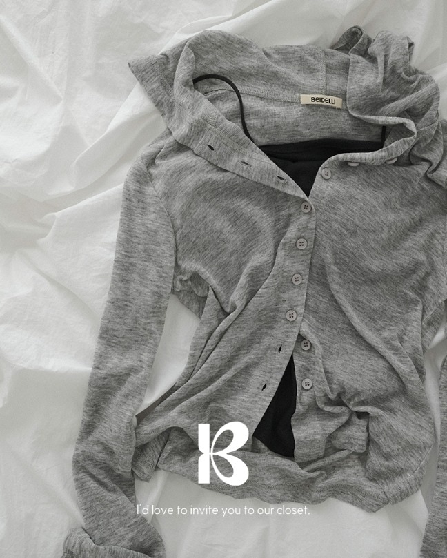 [MADE] ポコゆるフィットフードカーディガン cd1275 4,883円