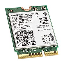 【第10世代Core*400番台CS専用】Intel Wi-Fi 6 AX201 NGW D2W W