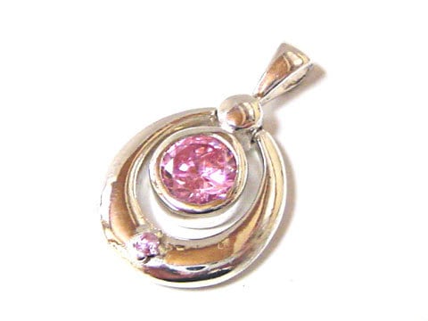 FREE STYLEfsp565f CZクロスフリースタイルペンダントst/シルバーアクセサリーstネックレス