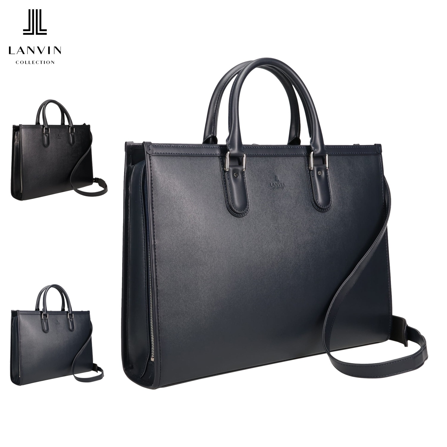 ビジネスバッグ ブリーフケース ニューフロー メンズ A4 本革 牛革 PC収納 282561