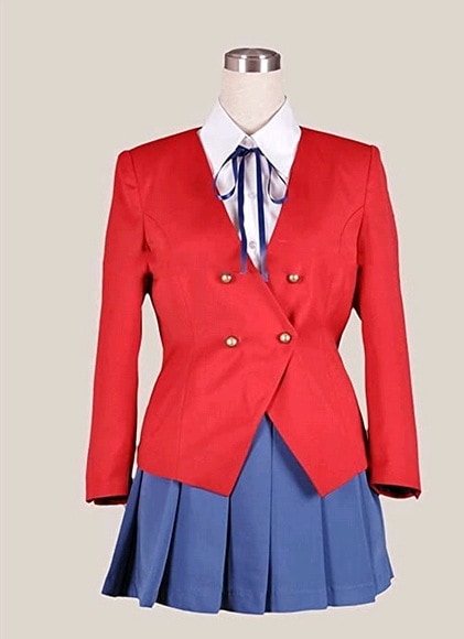 コスプレ 衣装 とらドラ！ 大橋高校 逢坂大河 櫛枝実乃梨 川嶋亜美 タイガ 女子制服 コスチューム 日常服