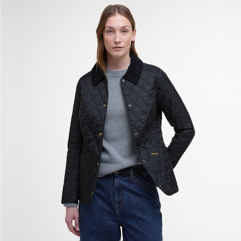 [26SS] 女性 ブラック Annandale キルティング ジャケット (URJA6E314BK)