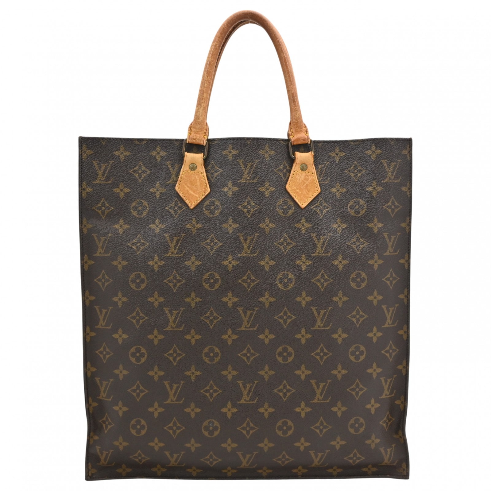 ルイヴィトン モノグラム サックプラ トートバッグ Bランク lv6724cc