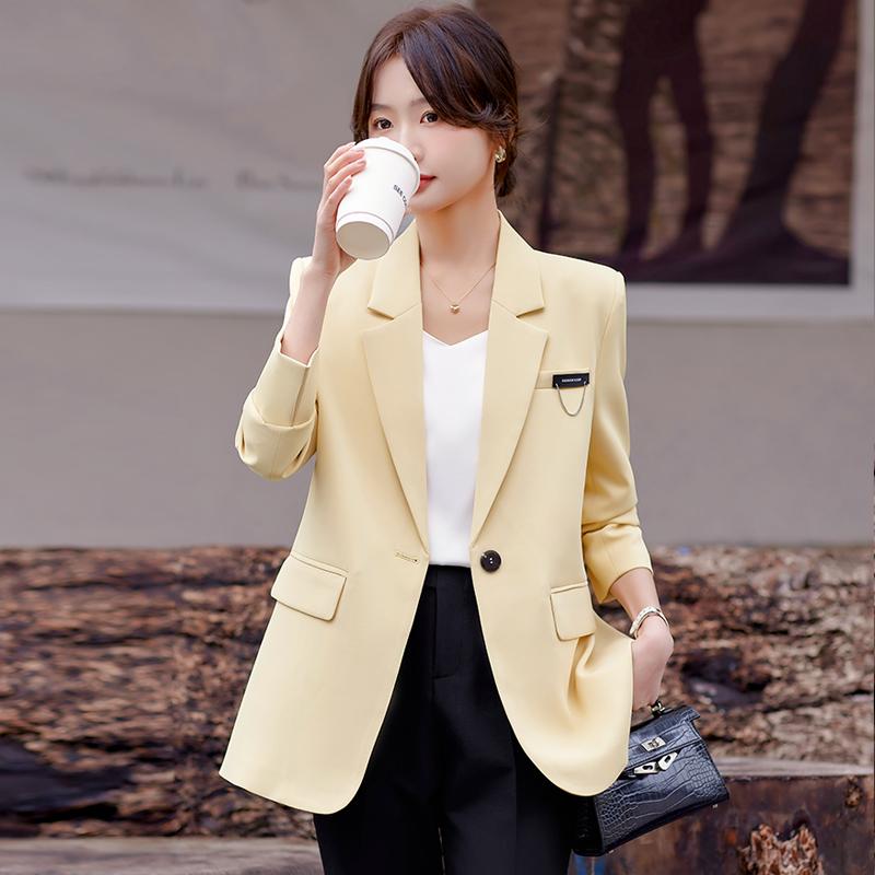 レディース ブレザー 春秋 長袖 カジュアル スーツジャケット 入学式 ママ おしゃれ ビジネス ワーク ウェア トップス シンプル 上品 通勤