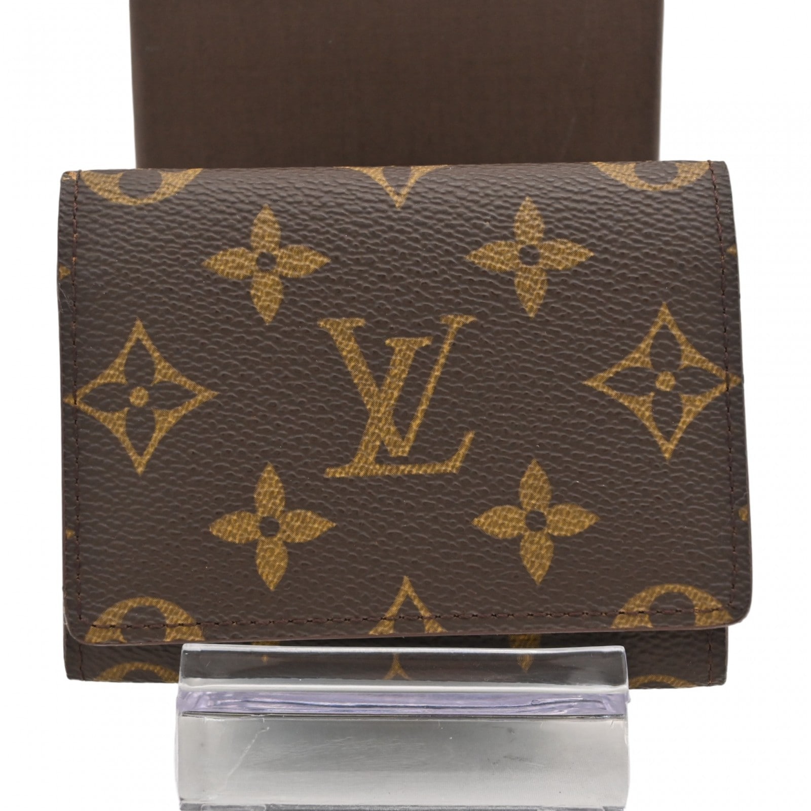 ルイヴィトン モノグラム アンヴェロップ カルト ドゥ ヴィジット カードケース Aランク lv8521ju