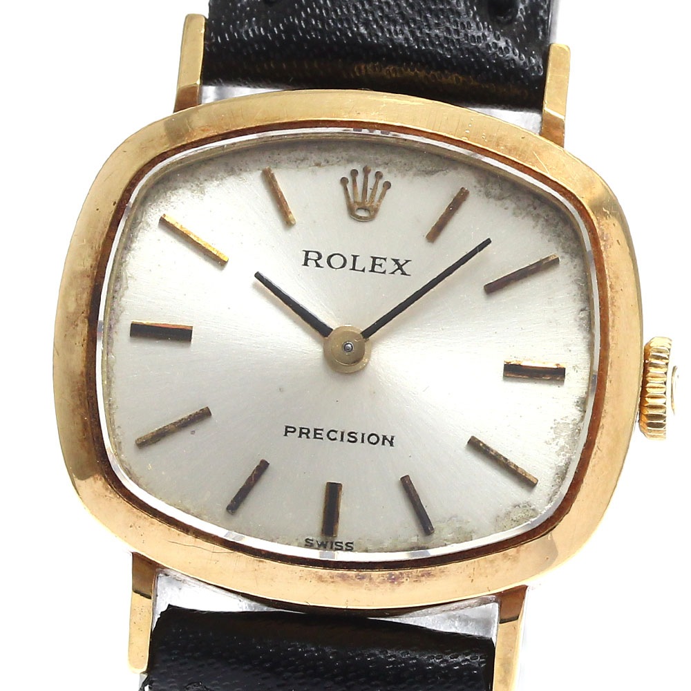 訳あり ロレックス ROLEX プレシジョン K18YG Cal.1400 手巻き レディース _891731【中古】 104,665円