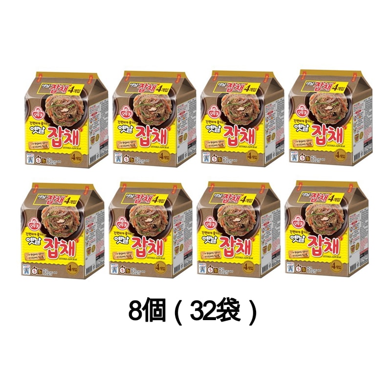 昔ながらのチャプチェ　8個（32袋）　韓国春雨　韓国食品　インスタントラーメン